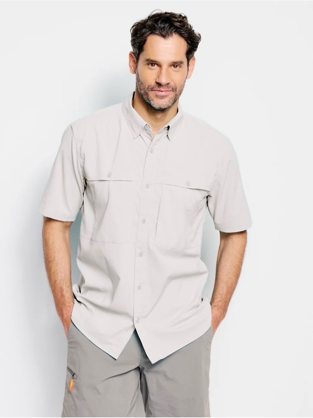 Orvis Open Air Caster Shirt Sleeved Shirt - Blue